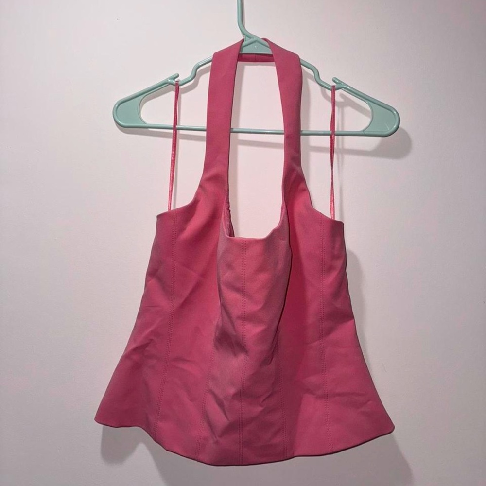 Hot pink brand new Zara top